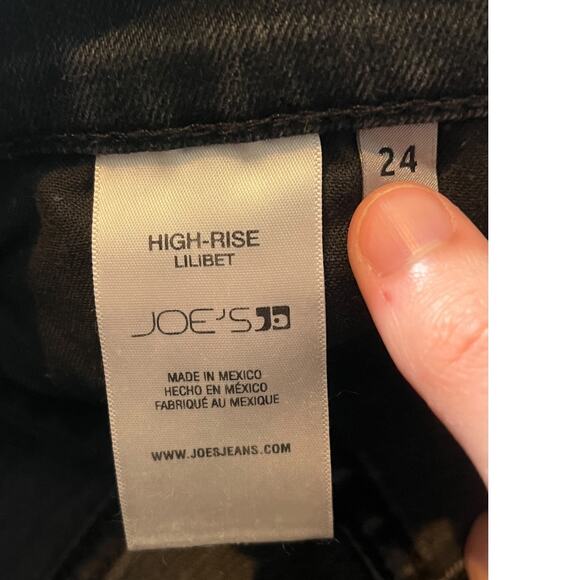 Joe's Jeans Lilibet High-Rise Straight ankle grey size 24 - Picture 7 of 8
